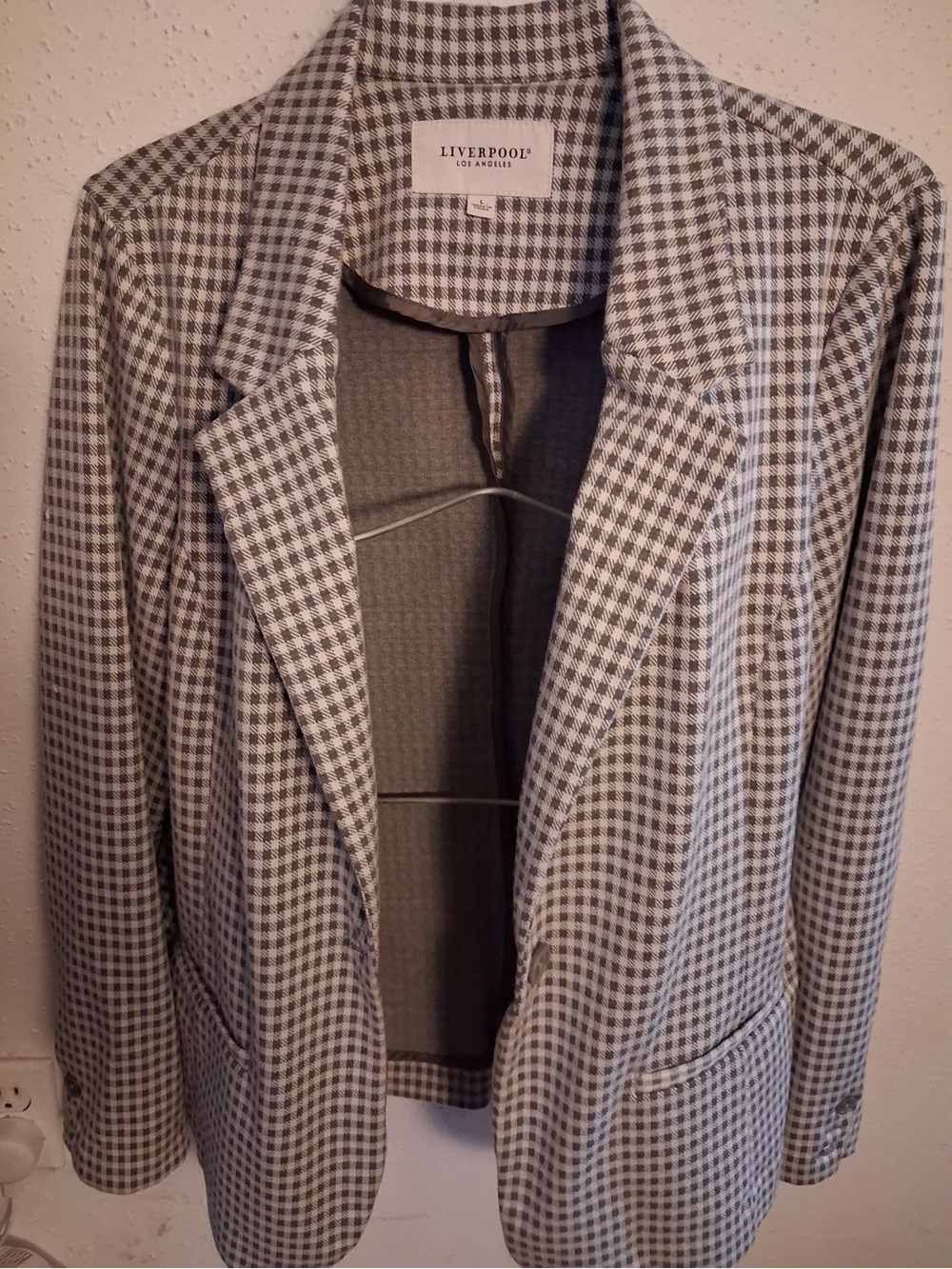 Liverpool Black and White Checked Blazer